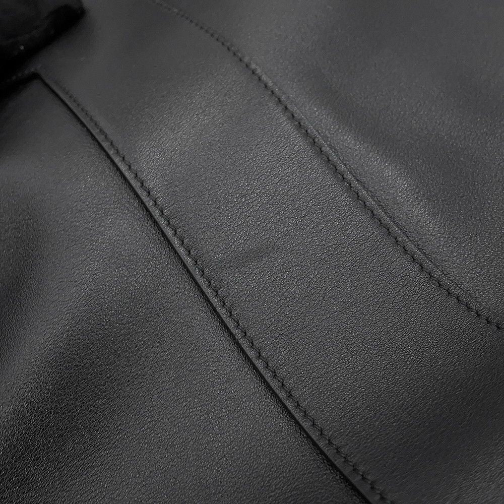 Saint Laurent Paris Tote Hobo Calf Leather Black — view 6
