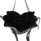 Saint Laurent Paris Tote Hobo Calf Leather Black — view 5