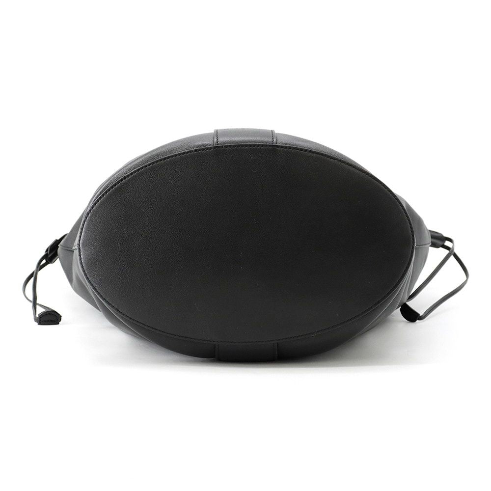 Saint Laurent Paris Tote Hobo Calf Leather Black — view 3