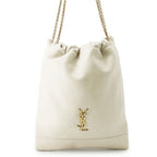 Saint Laurent Paris Chain Shoulder Bag Jamie 4.3 Lambskin White