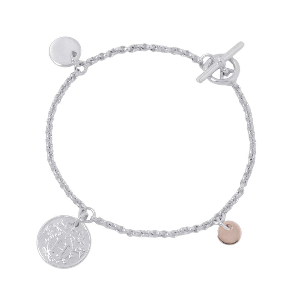 Hermes Bracelet Exlibris PM 18k Pink Gold