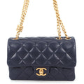 Chanel Chain Shoulder Bag Quilted 20 CC Logo Lambskin