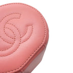 Chanel Chain Shoulder Bag CC Logo Quilted Vanity Top Handle Lambskin — view 6