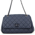Chanel Chain Shoulder Bag Quilted CC Logo 2-Way