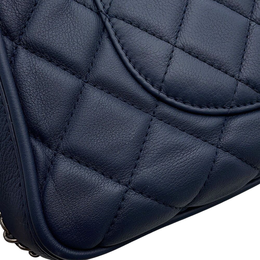 Chanel Chain Shoulder Bag Quilted CC Logo 2-Way — view 8