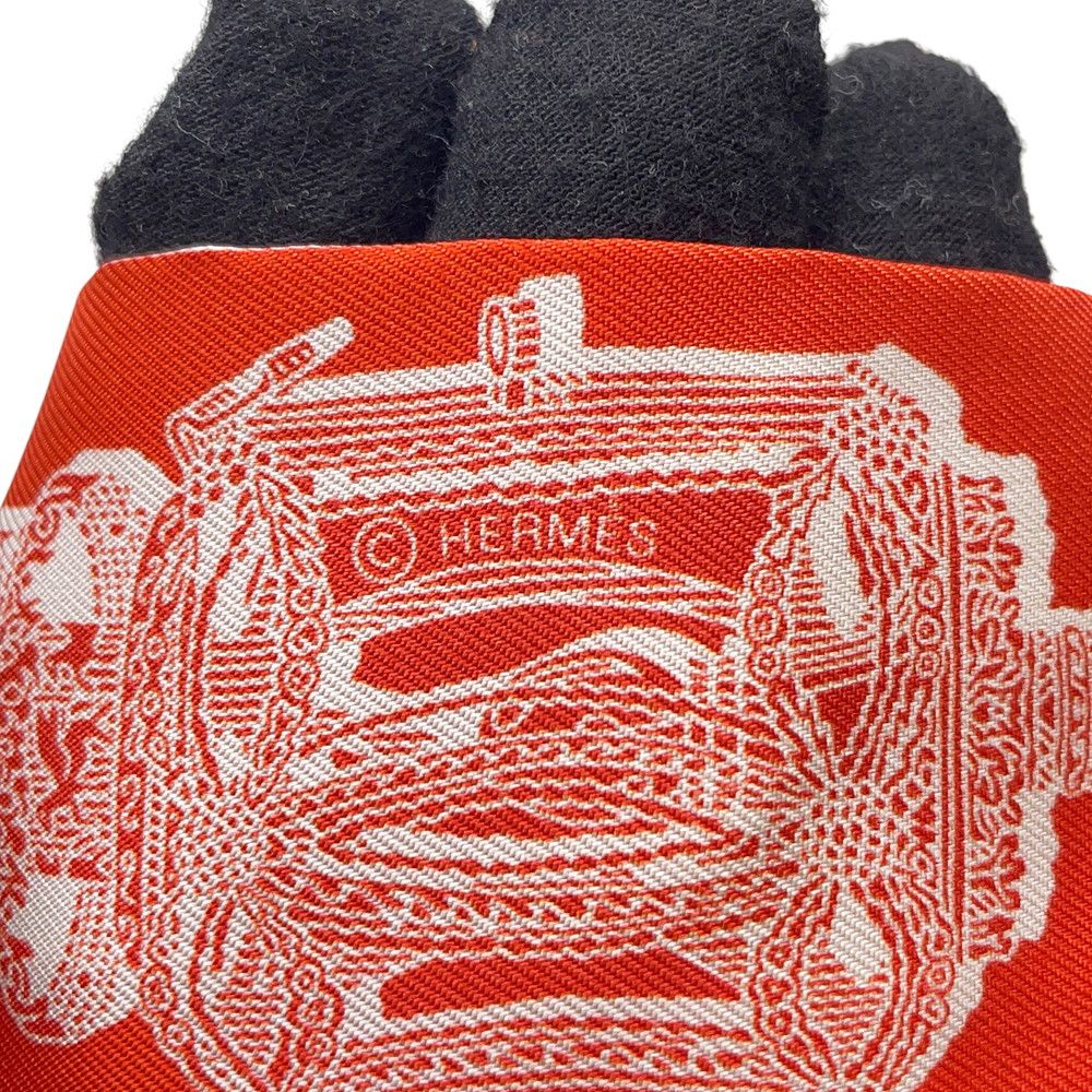 Hermes Scarf Merveilleuses Lanternes Silk — view 7