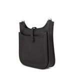 Hermes Shoulder Bag Evelyne 3 23 Black Silver Taurillon Clemence — view 2