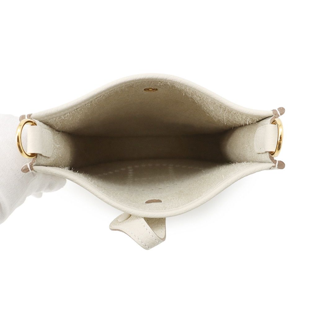 Hermes Shoulder Bag Evelyne TPM 111 cm Amazon Cles Gold Taurillon Clemence — view 4
