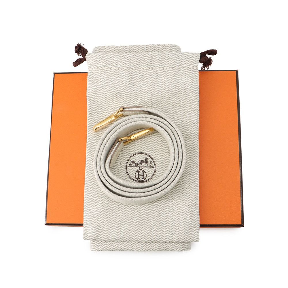 Hermes Shoulder Bag Evelyne TPM 111 cm Amazon Cles Gold Taurillon Clemence — view 6