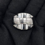 Louis Vuitton Ring Traveles Signet Metal — view 8