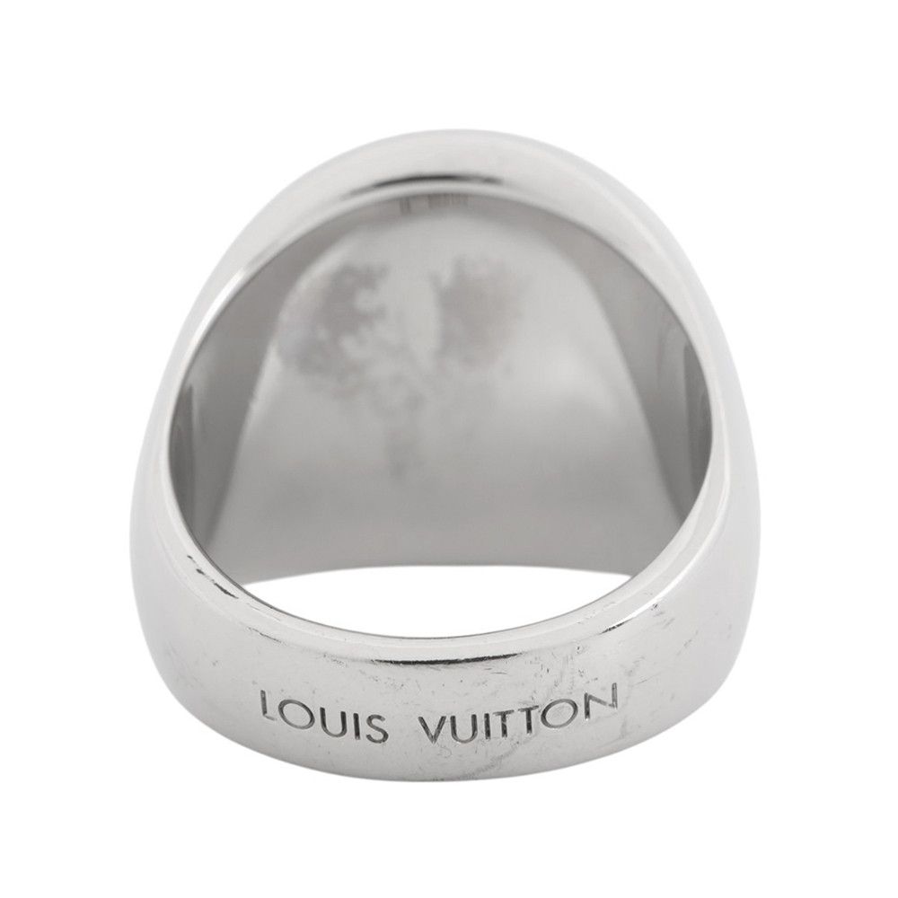 Louis Vuitton Ring Traveles Signet Metal — view 3