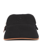 Hermes Pouch Bolide Mini Black Silver Cotton Case