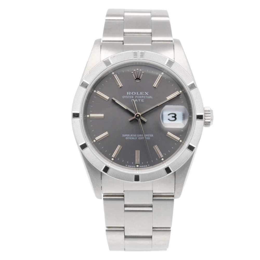 Rolex Date Oyster Perpetual Watch Stainless Steel Automatic Winding Overhauled — view 8