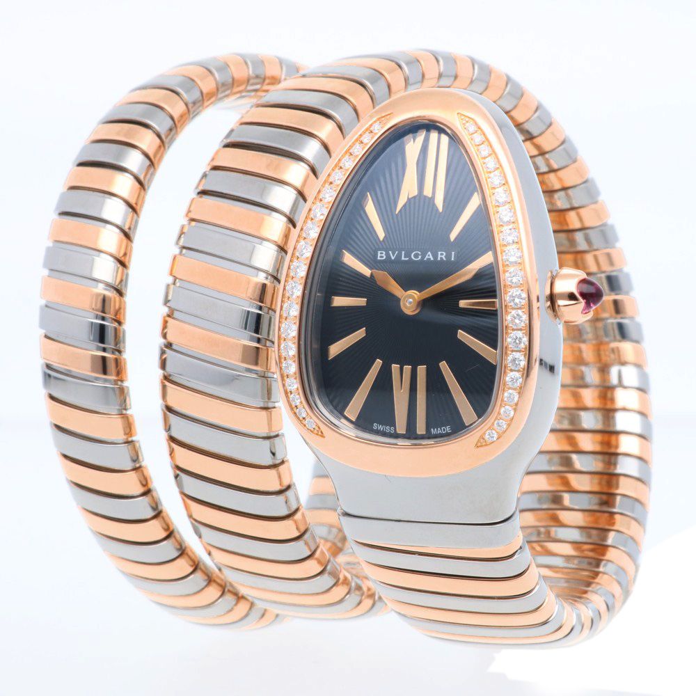 Bvlgari Serpenti Tubogas Watch Stainless Steel Quartz — view 3
