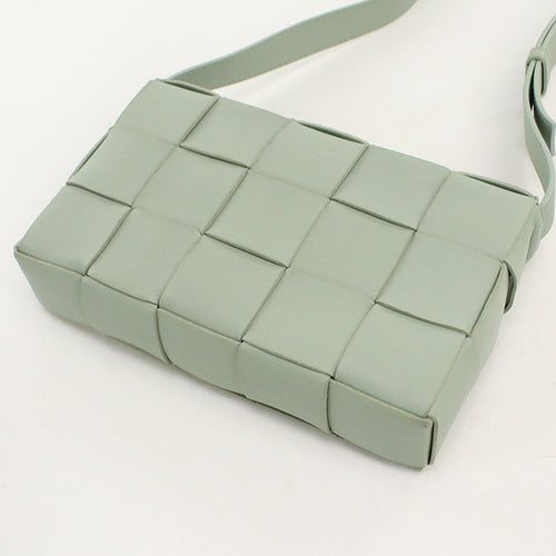 Bottega Veneta Maxi Intrecciato Crossbody Shoulder Bag Leather — view 2