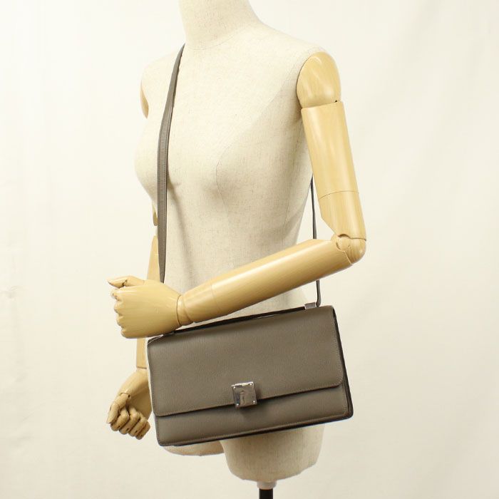 Celine Crossbody Shoulder Bag Calf — view 8