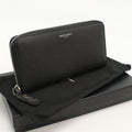 Saint Laurent Zip Around Wallet Classic Calf