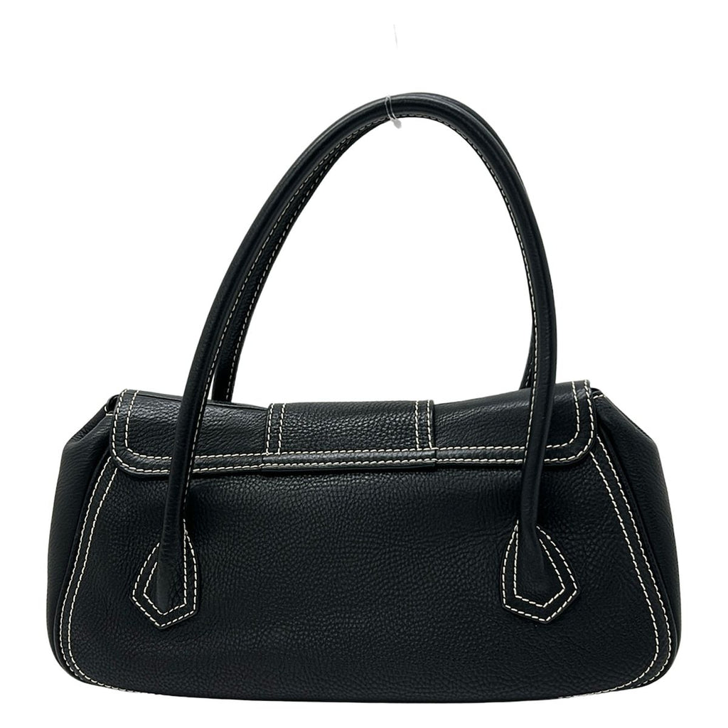 Celine Handbag Large Suit Black Leather — view 3