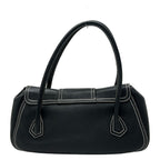 Celine Handbag Large Suit Black Leather — view 3