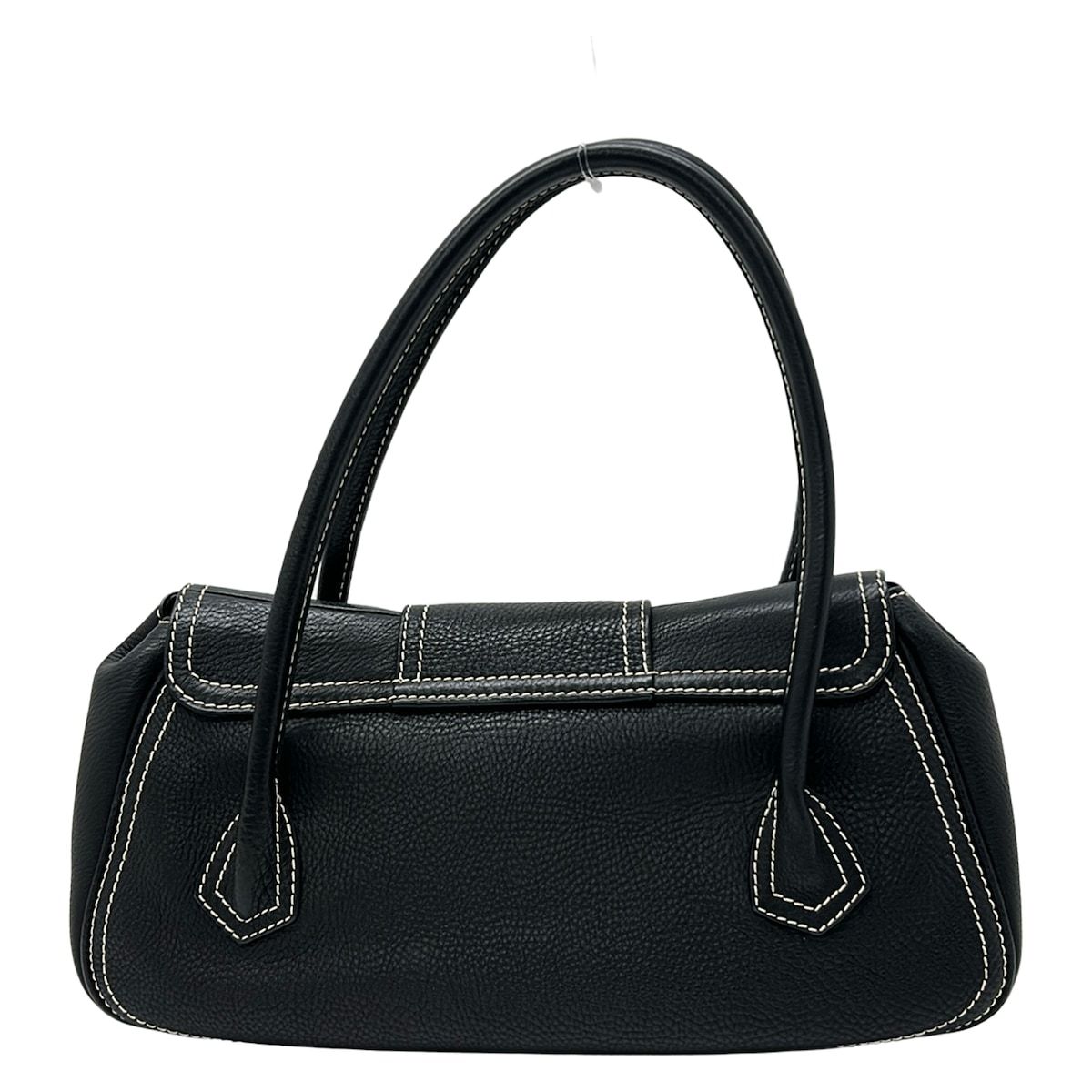 Celine Handbag Large Suit Black Leather — view 3