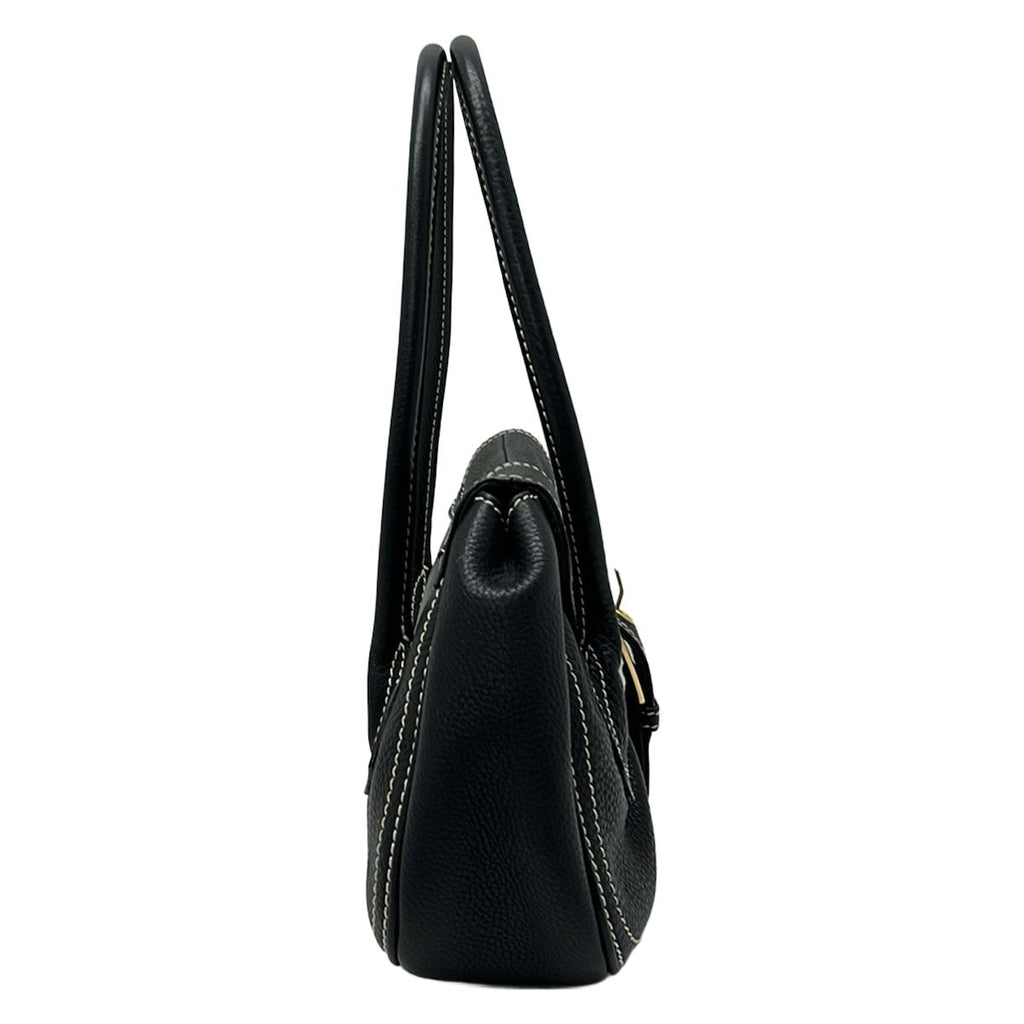 Celine Handbag Large Suit Black Leather — view 2