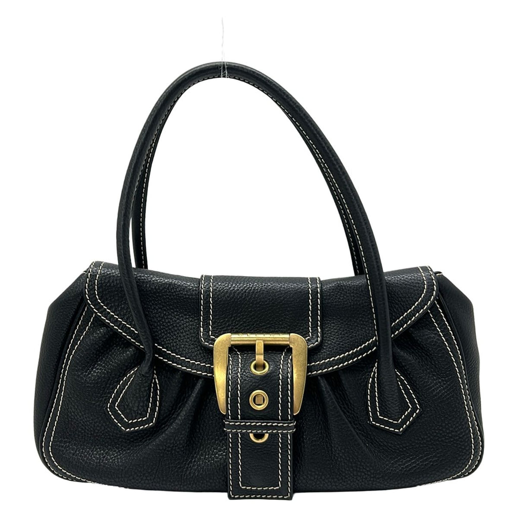 Celine Handbag Large Suit Black Leather