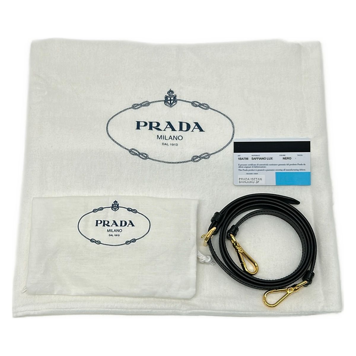 Prada Tote Vintage Galleria Large Black Leather — view 8