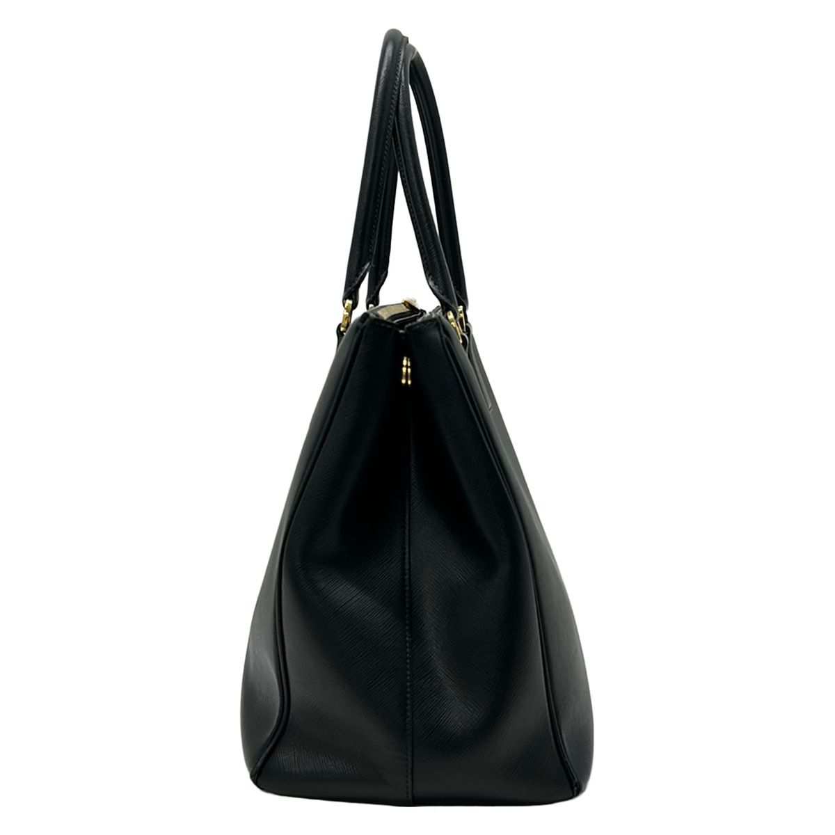 Prada Tote Vintage Galleria Large Black Leather — view 2