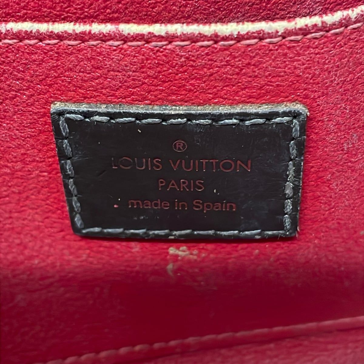 Louis Vuitton Pouch Damier Pochette Cosmetic Ebene — view 5