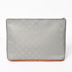 Louis Vuitton Clutch Pochette Cosmos Monogram Titanium Gray — view 2