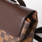 Louis Vuitton Damier Soho Backpack Brown Leather — view 5
