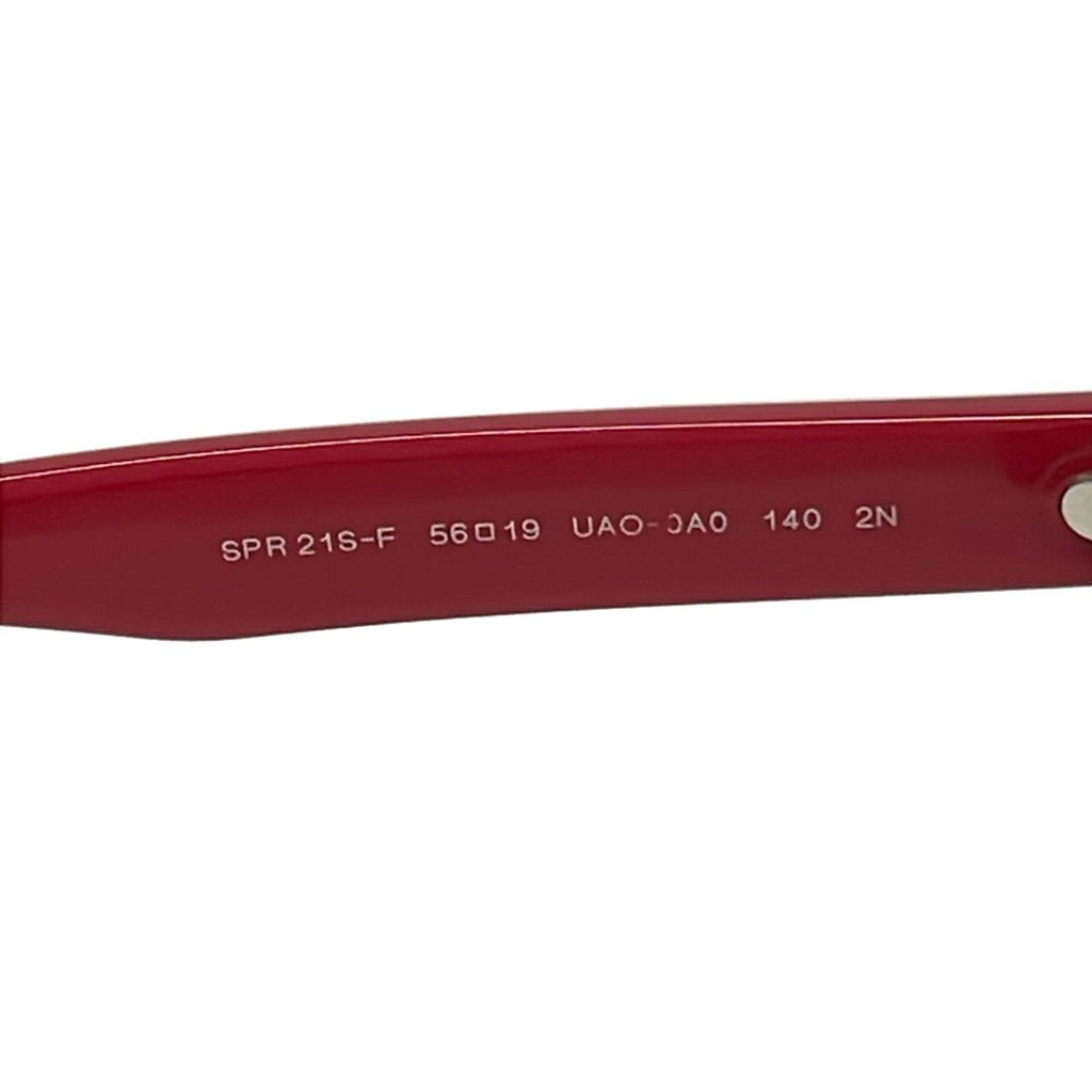 Prada Sunglasses Red Dark Brown Beige Eyewear — view 5