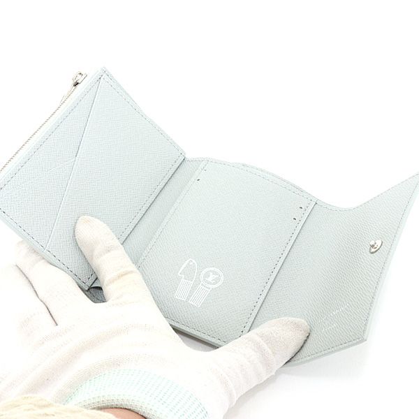Louis Vuitton Monogram Iridescent Victor Wallet Gray Gradient Trifold — view 3