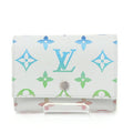 Louis Vuitton Monogram Iridescent Victor Wallet Gray Gradient Trifold