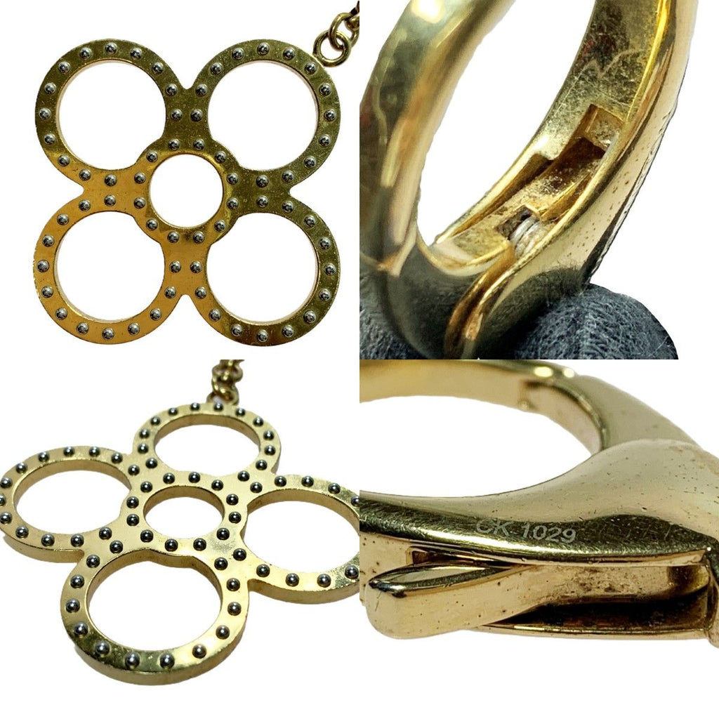 Louis Vuitton Key Ring Bijou Sac Tapage Gold Silver Key Holder — view 5