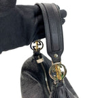 Gucci Shoulder Bag Guccissima Leather Black — view 4