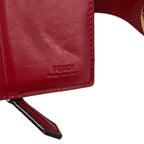 Fendi Bifold Wallet Zucca Pattern Is Brown Dark Multi Leather — view 5