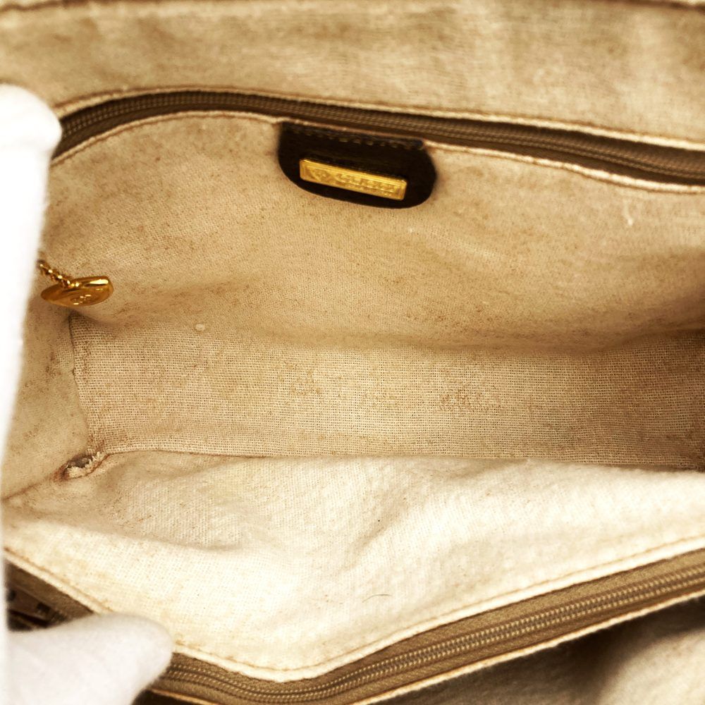 Gucci Handbag GG Supreme Leather Brown Vintage — view 7