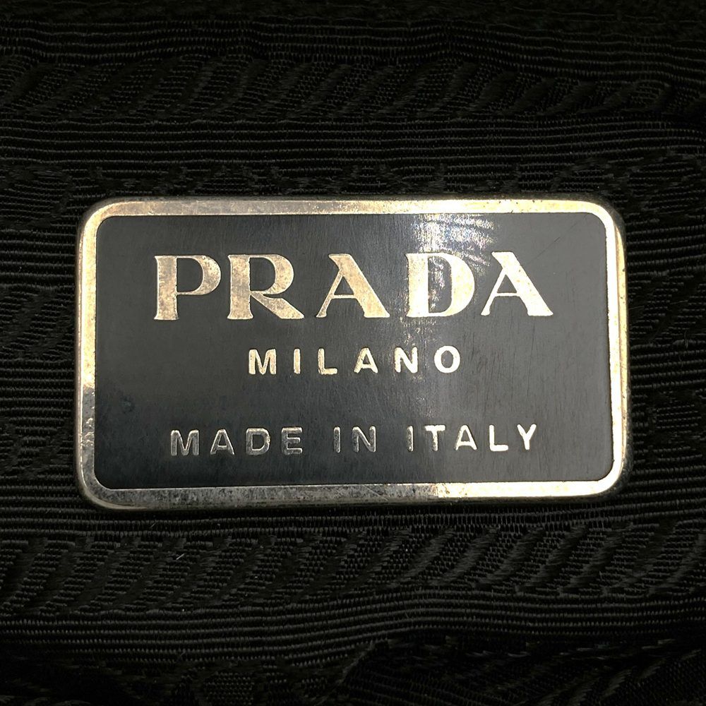 Prada Tote Shoulder Bag Nylon Green — view 7