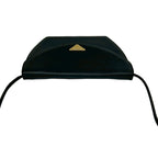 Saint Laurent Vintage YSL Logo Leather Shoulder Bag Crossbody Black — view 4