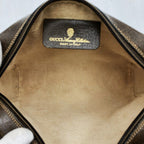 Gucci Clutch Pouch GG Supreme Sherry Brown Vintage — view 4