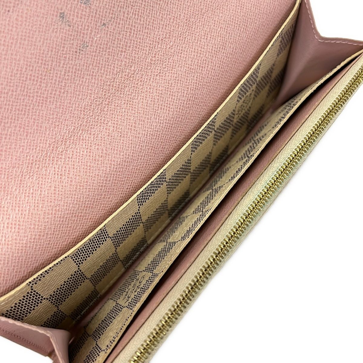 Louis Vuitton Wallet Damier Portefeuille Emily Rose Ballerine — view 4