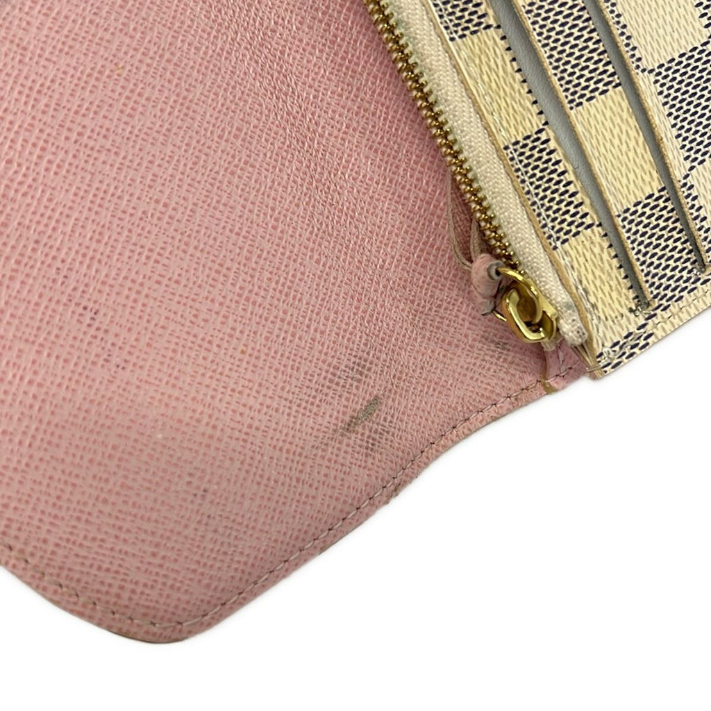 Louis Vuitton Wallet Damier Portefeuille Emily Rose Ballerine — view 9