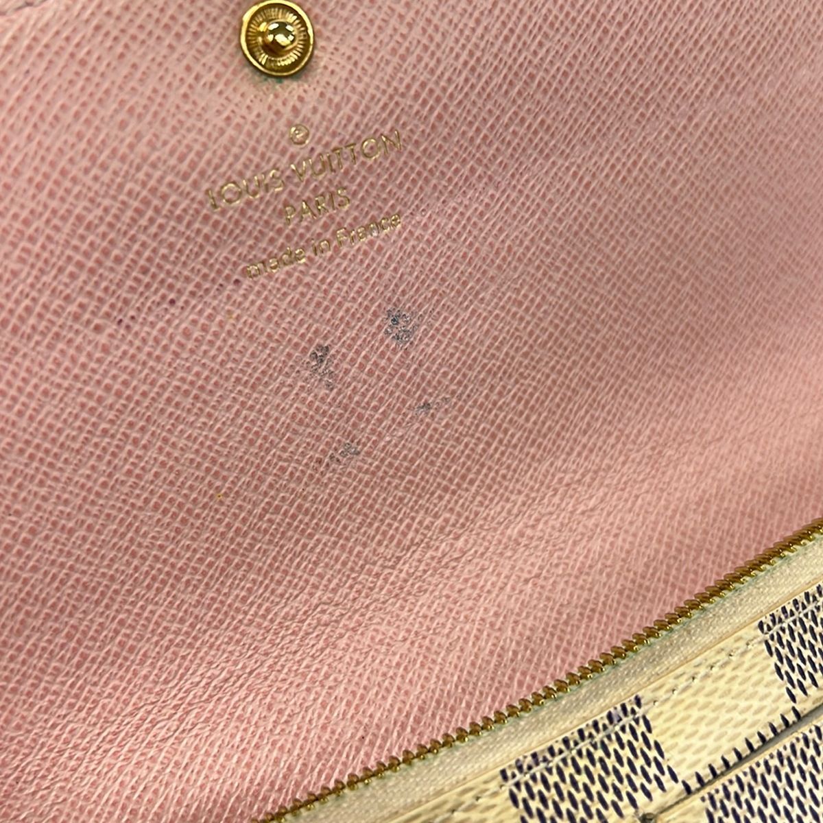 Louis Vuitton Wallet Damier Portefeuille Emily Rose Ballerine — view 7
