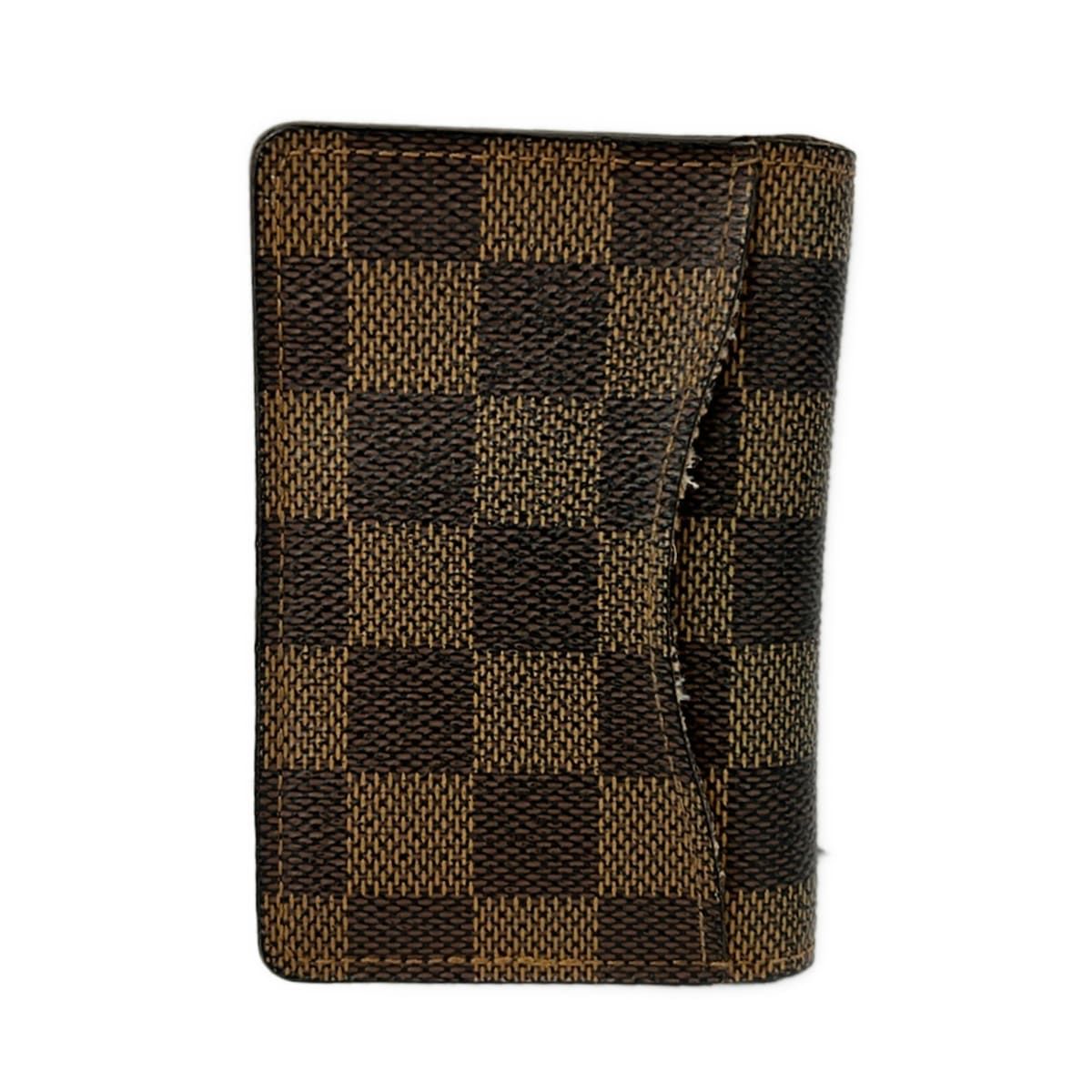 Louis Vuitton Card Case Damier Organizer de Poche Ebene — view 2