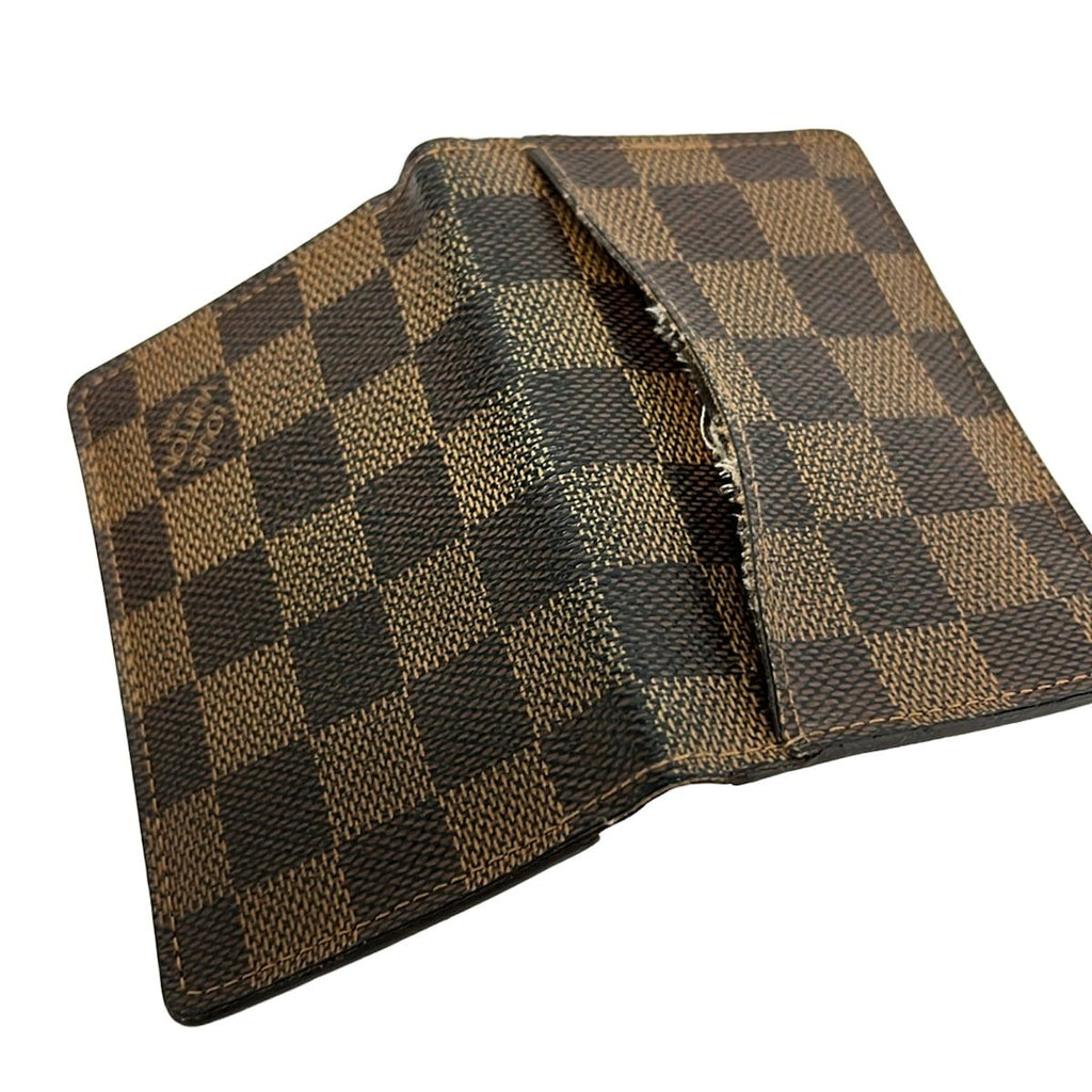 Louis Vuitton Card Case Damier Organizer de Poche Ebene — view 7