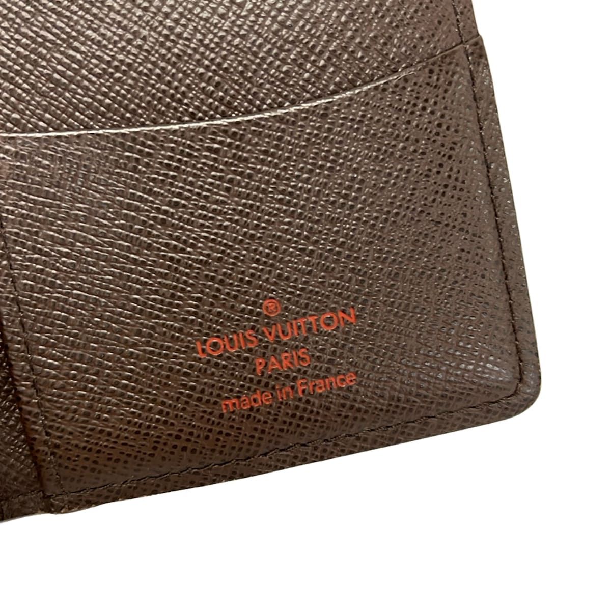 Louis Vuitton Card Case Damier Organizer de Poche Ebene — view 5