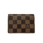 Louis Vuitton Card Case Damier Business Holder Ebene