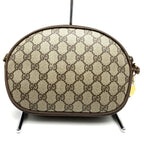 Gucci Shoulder Bag Pochette GG Supreme Brown Vintage — view 7