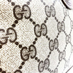 Gucci Shoulder Bag Pochette GG Supreme Brown Vintage — view 3